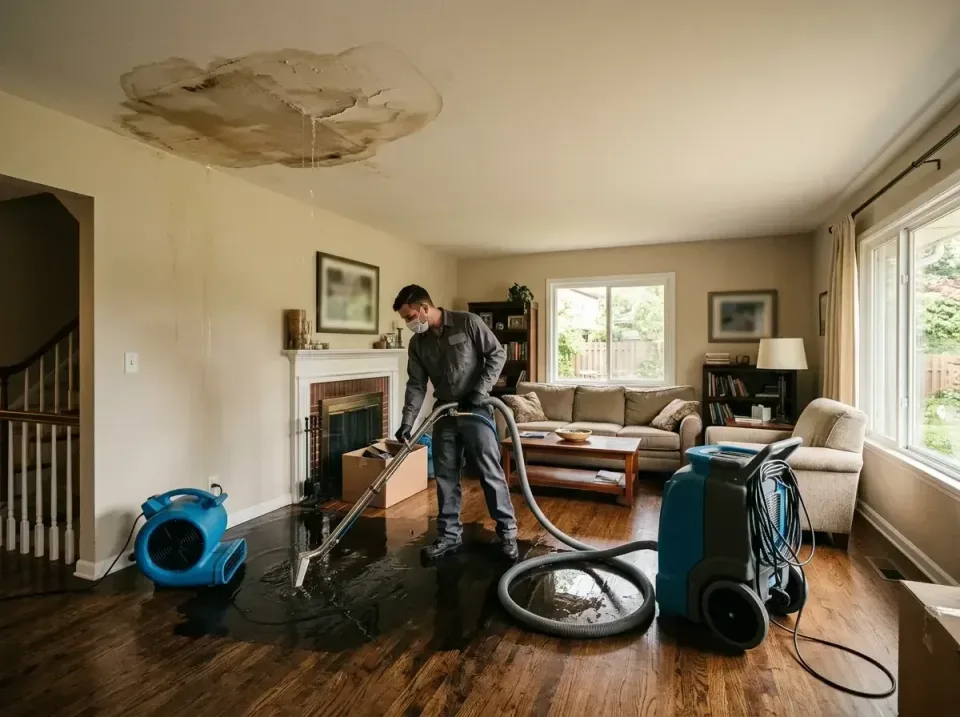 attic-pipe-burst-ceiling-drip-008 — frequently asked questions, Water Damage Restoration & Carpet Care in Heritage Lake, IN